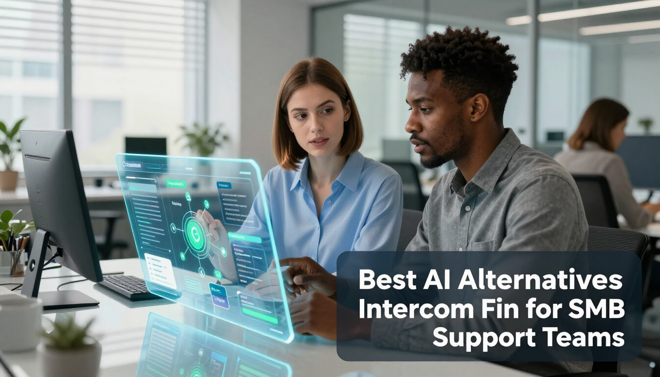 Palm trees at sunset, representing SMB alternatives to Intercom Fin AI for support teams
