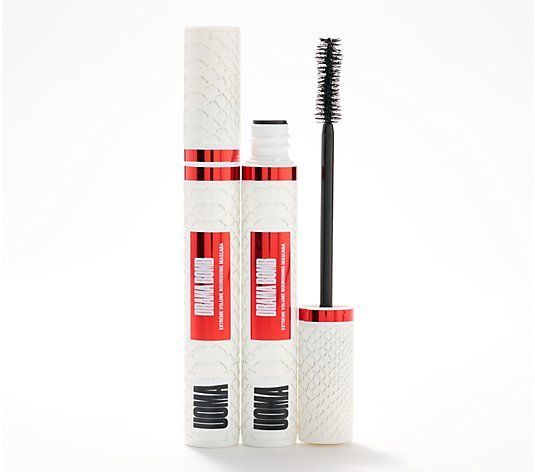 UOMA Beauty Drama Bomb Extreme Volume Mascara Duo