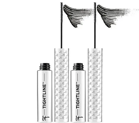 IT Cosmetics TIGHTLINE Full Lash Line Black Mascara Primer Duo