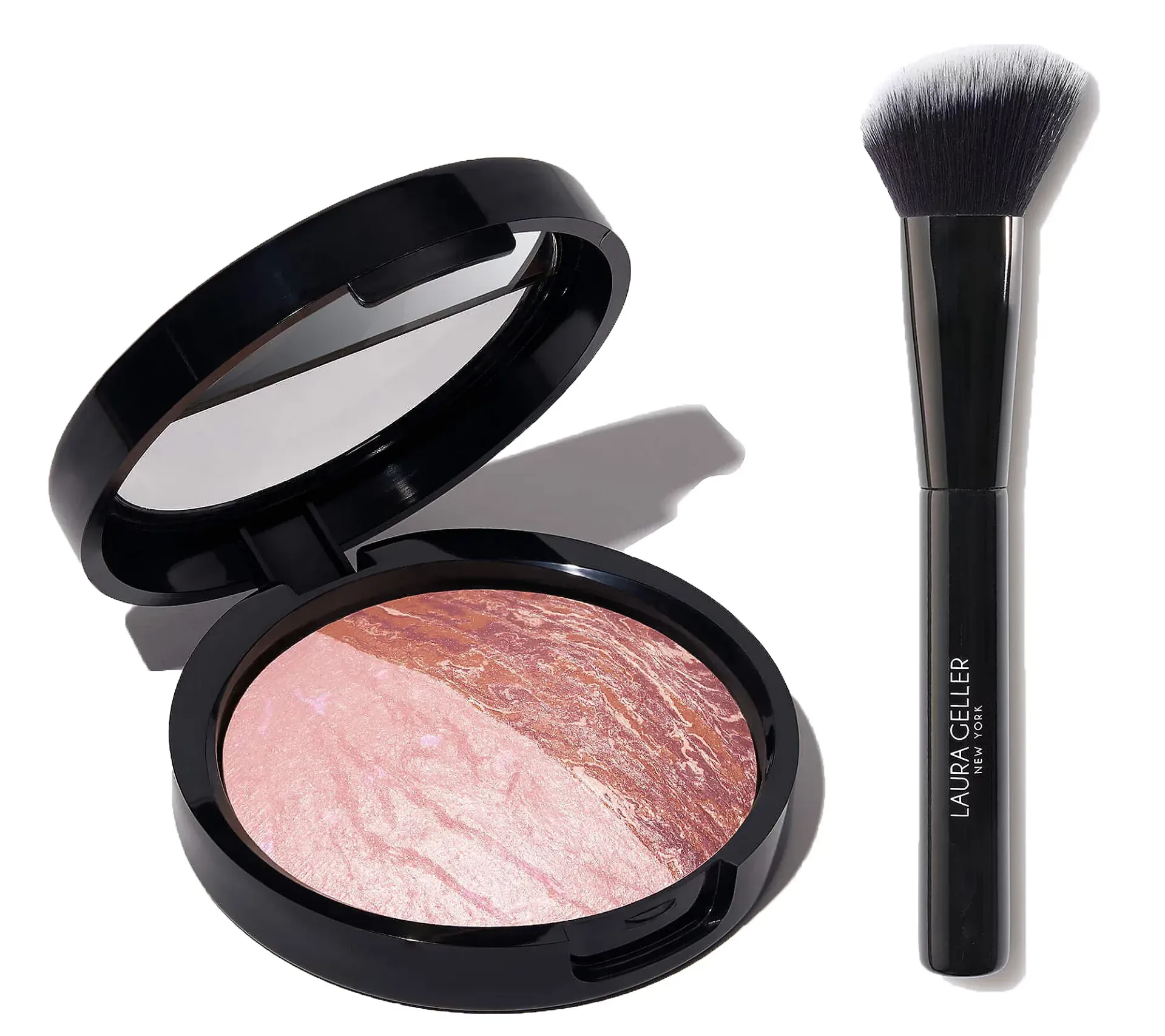 Laura Geller Super-Size Blush N Brighten Baked Blush Split Pan