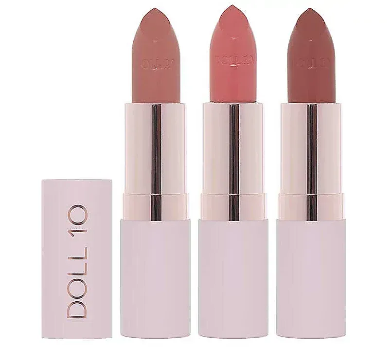 Doll 10 Special Edition Smooth Assist Lip Color Trio with Mug