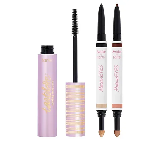 tarte 30-Second Eye 3-Piece Kit with Mascara & Shadow/Liner