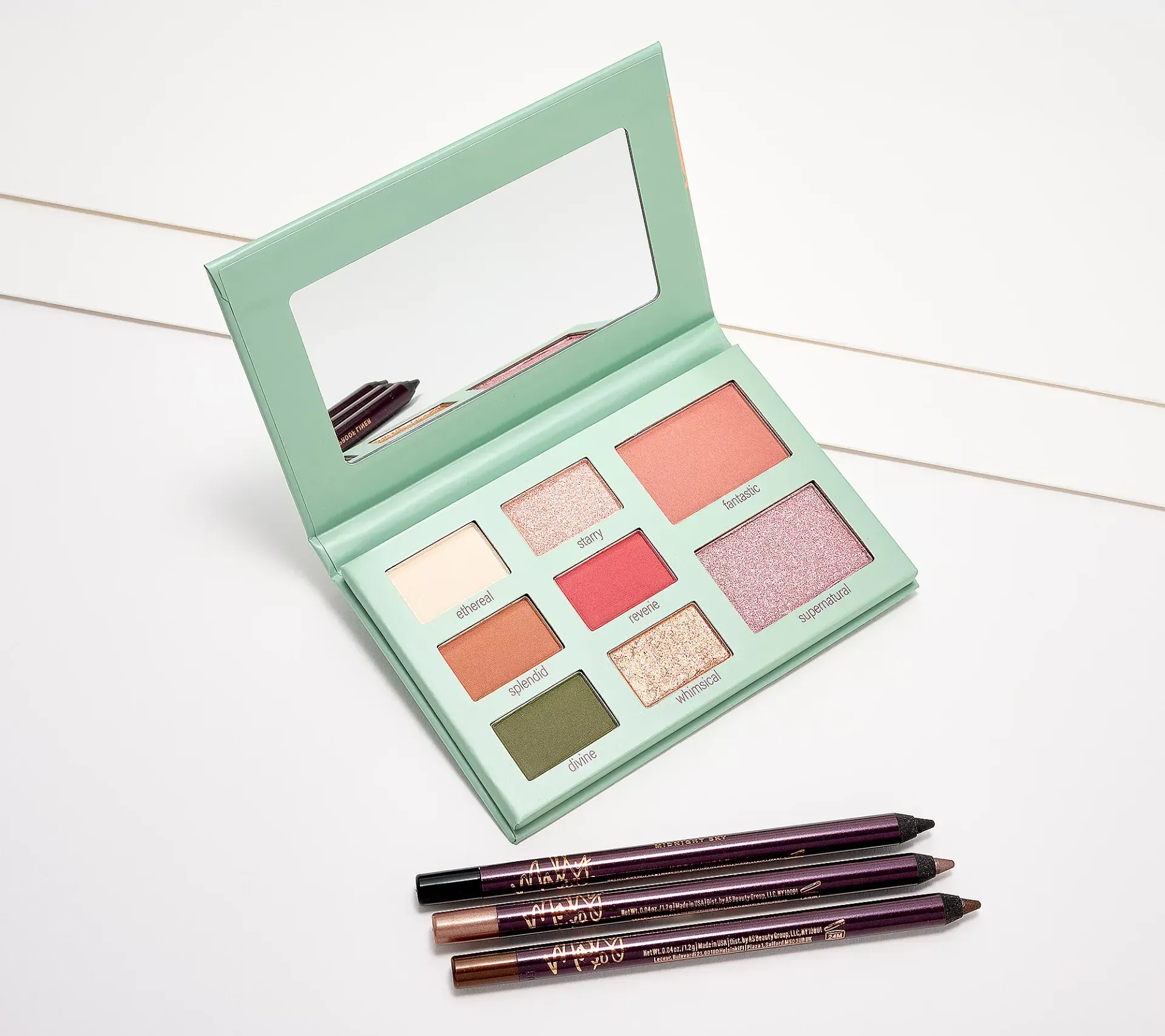 Mally Muted Muse Shadow Palette & Starlights Eyeliner Trio