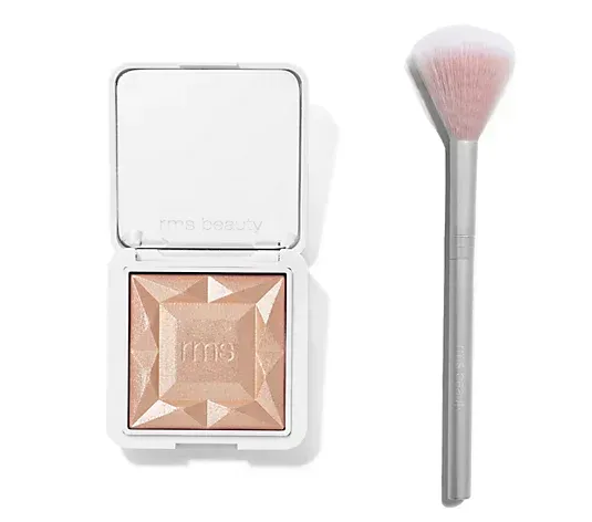 RMS Beauty HydraDew Luminizer with Fan Brush