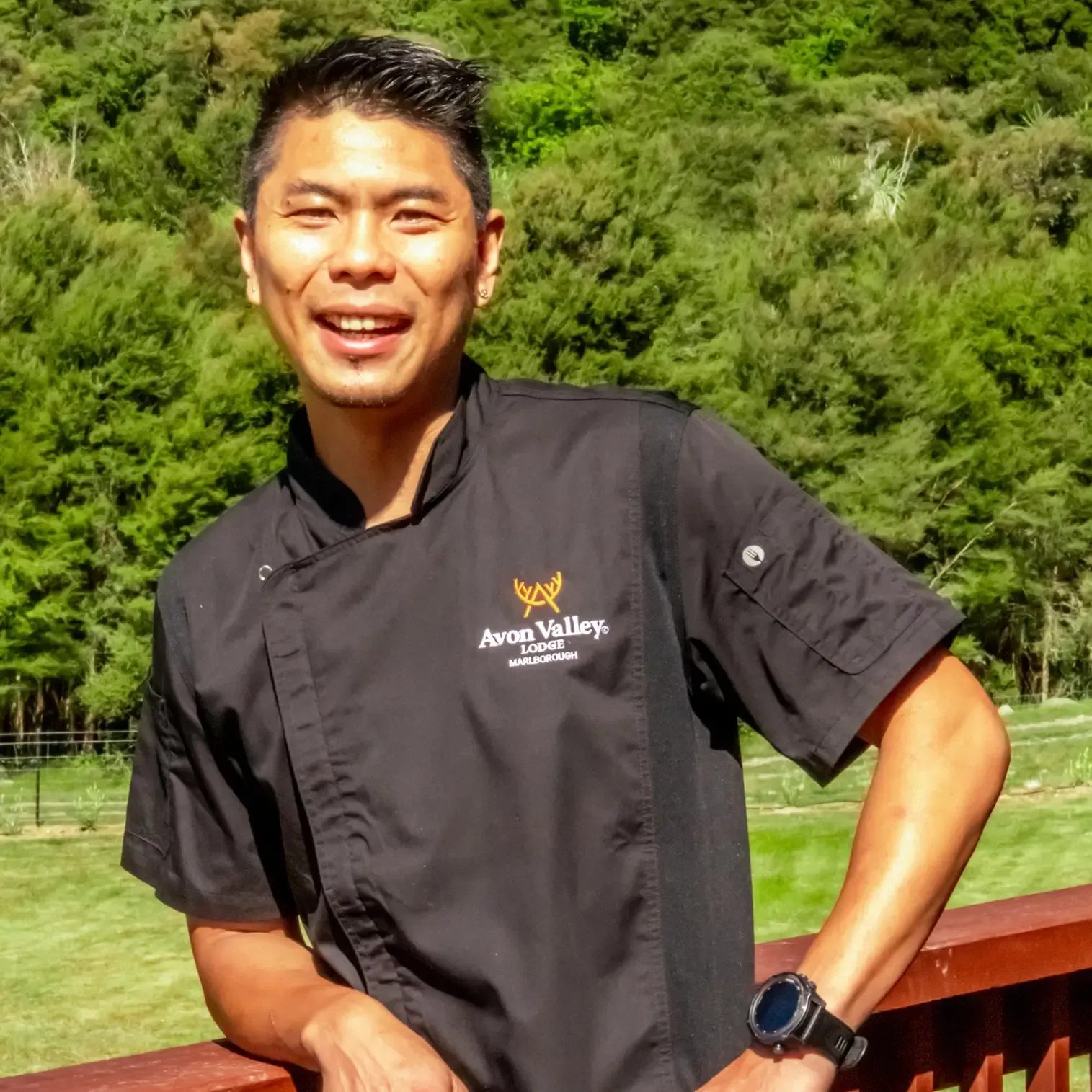 Head Chef Mark at The Avon Valley Lodge, Best restaurants Marlborough NZ