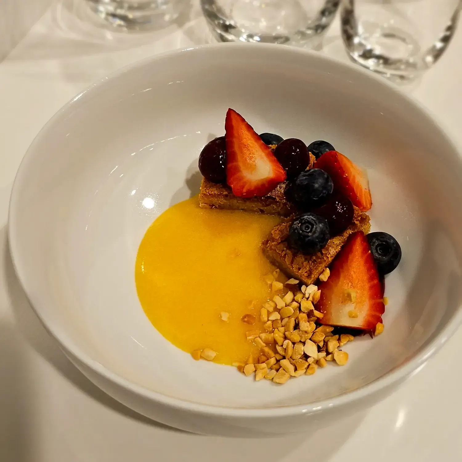 Fine Dining at the Avon Valley Lodge in Marlborough, New Zealand.