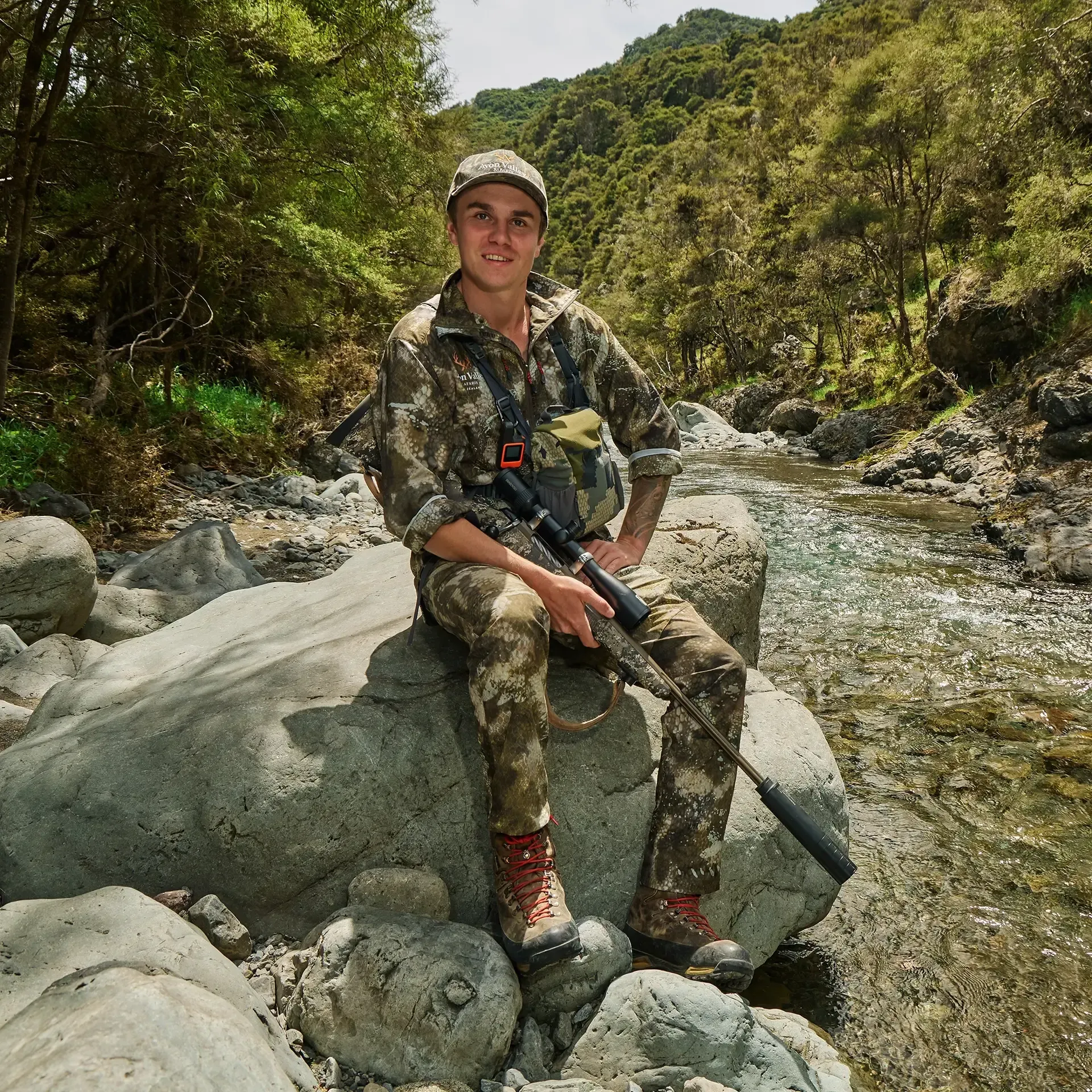 Tom - Head Hunting Guide from Avon Valley Safaris - Red Stags NZ Outfitters