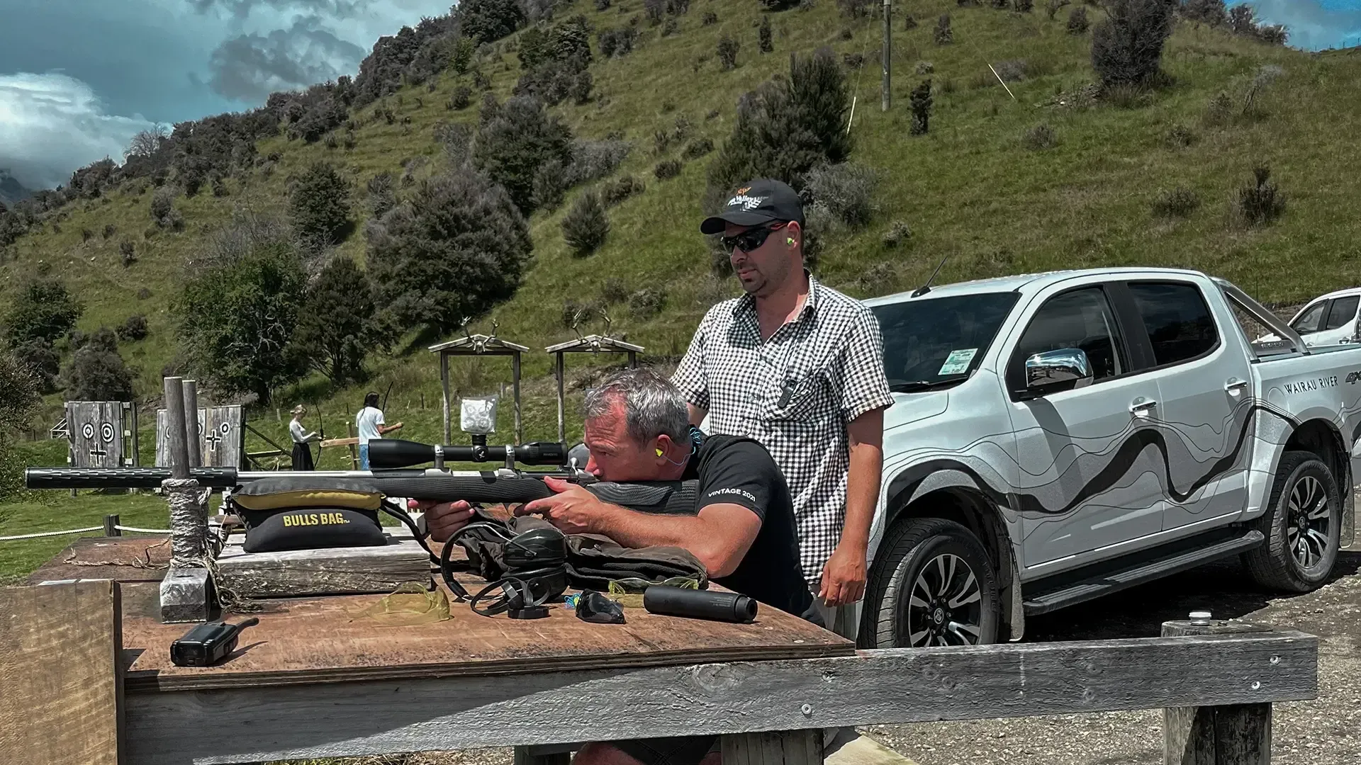Team Building Activities at the Governor’s rest clay bird shooting.