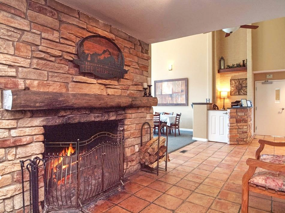 the hideaway Inn for light of mine women's retreat in colorado