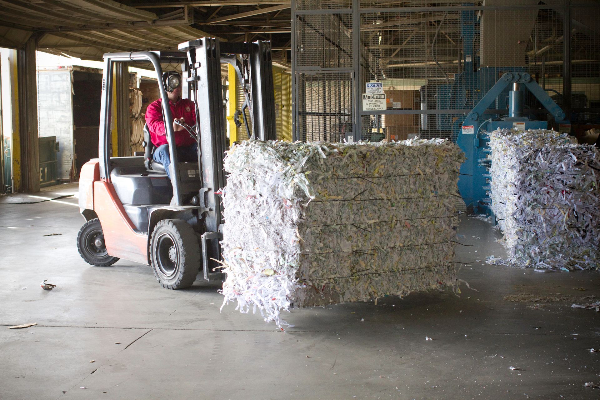 After Shredding Papers — Kansas City, MO — Midwest Shredding Service, LLC