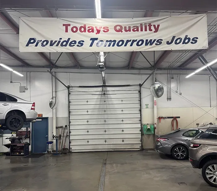 Our Garage Inside - C & H Foreign Auto Repair