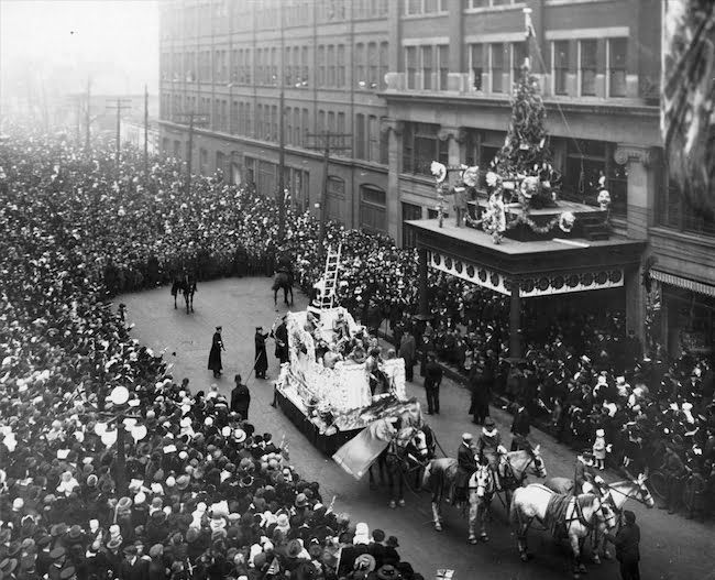 1918 SANTA CLAUS PARADE
