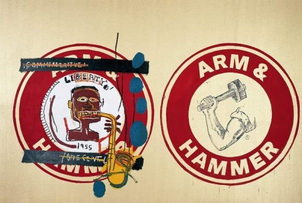 Arm and Hammer II by Andy Warhol and Jean-Michel Basquait