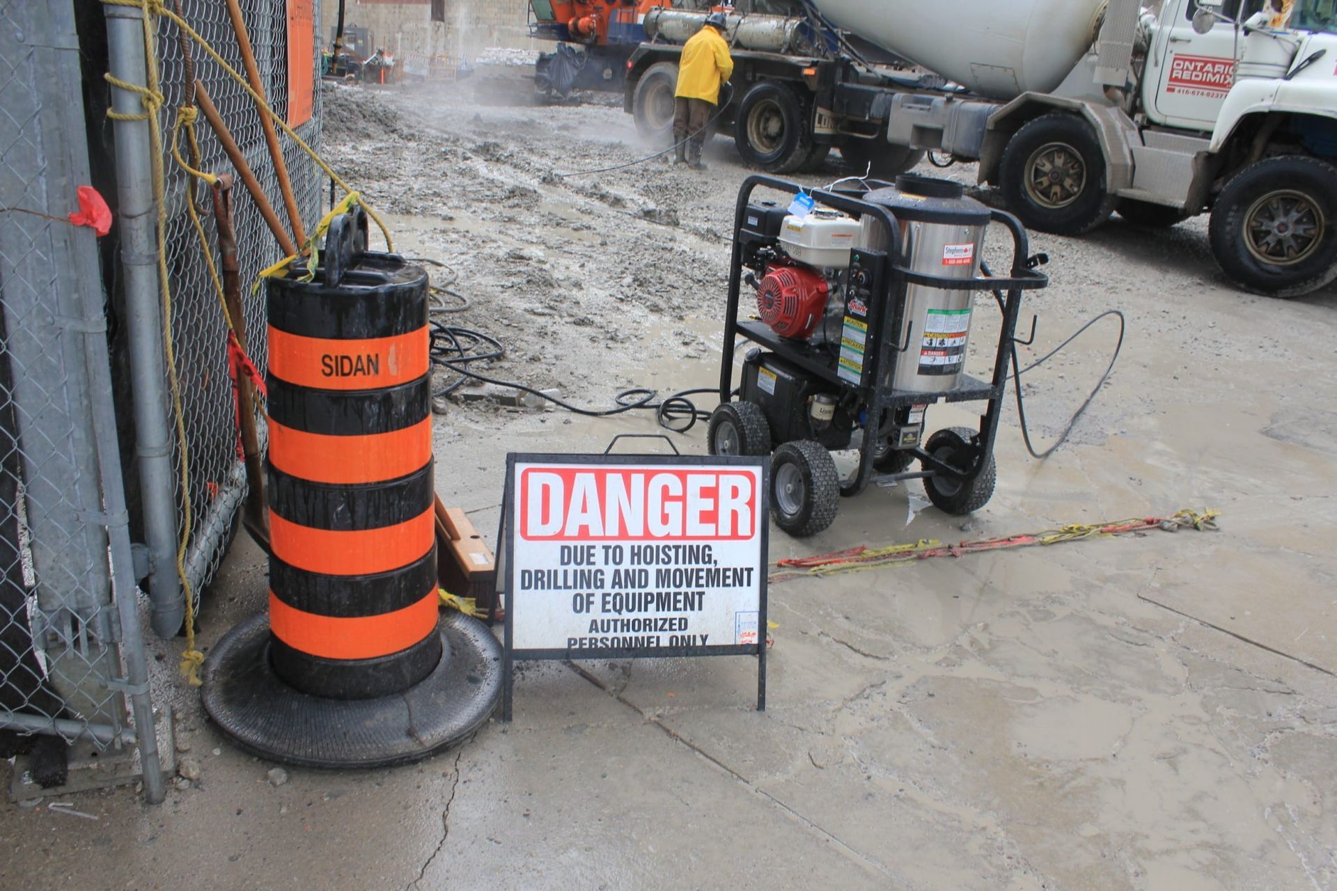 Shoring at Condos in Downtown Toronto