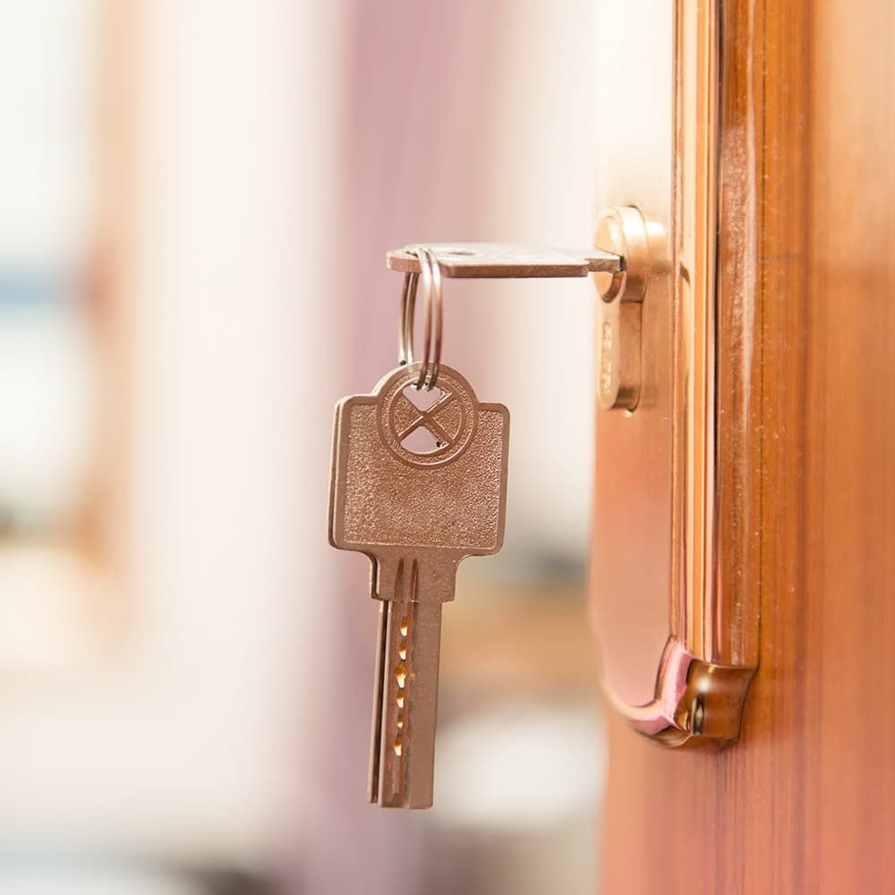 A White Safe with A Keypad Is Open on A Shelf — Century Locksmiths In Toowoomba City, QLD