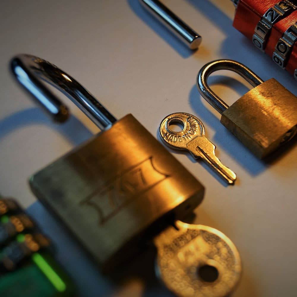 A White Safe with A Keypad Is Open on A Shelf — Century Locksmiths In Toowoomba City, QLD