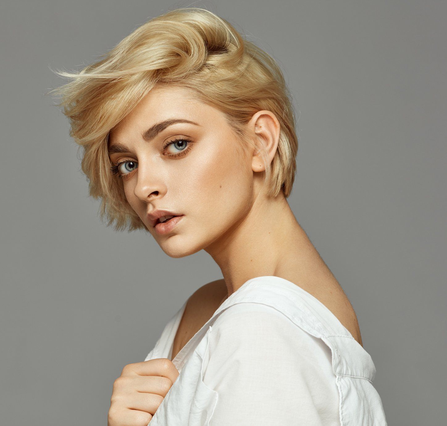 Woman With Blond Short Hair — New Town, TAS — Circles Hair