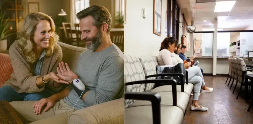 CarpalRx versus doctor's office
