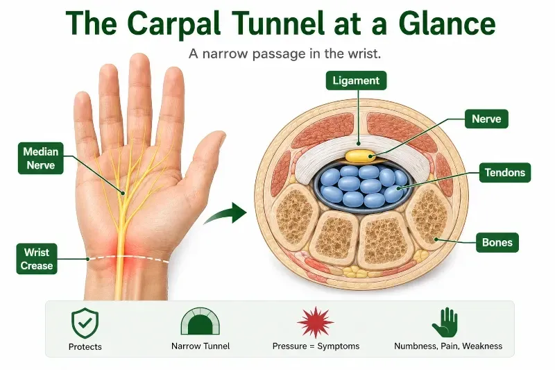 carpal tunnel at a glance