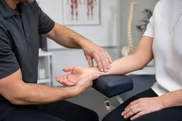 chiropractic manipulation of the wrist