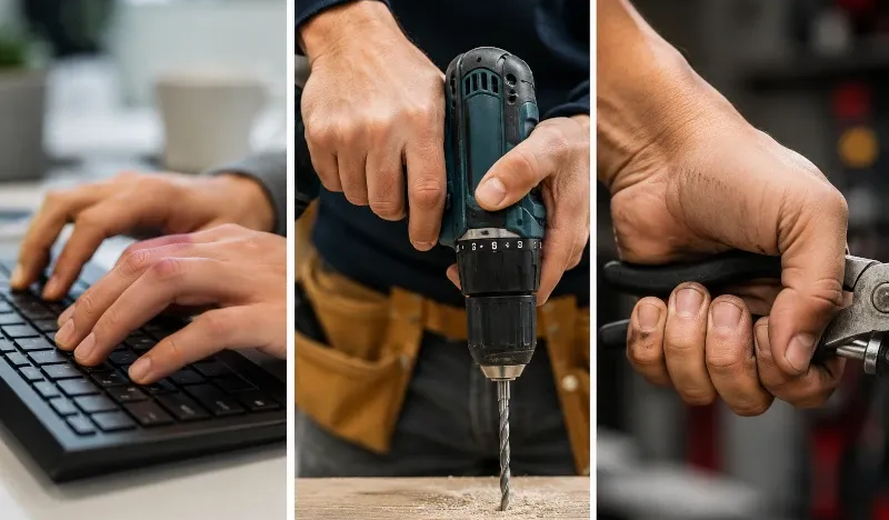 using a grip trainer