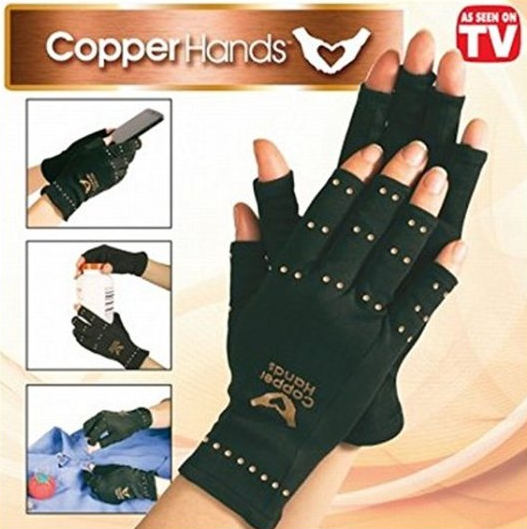copper gloves
