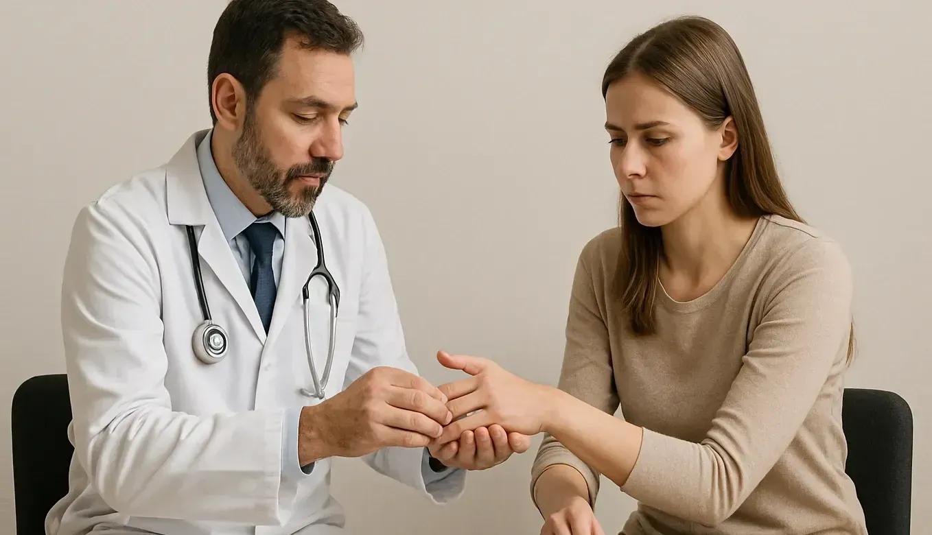 doctor and female patient