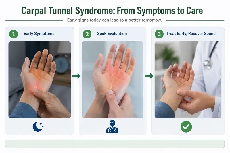 carpal tunnel, from symptoms to cure