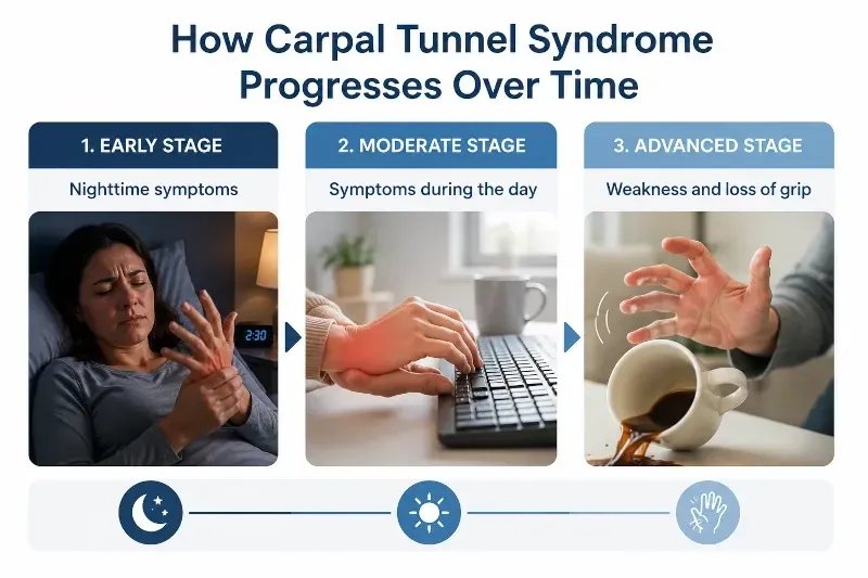 progression of carpal tunnel