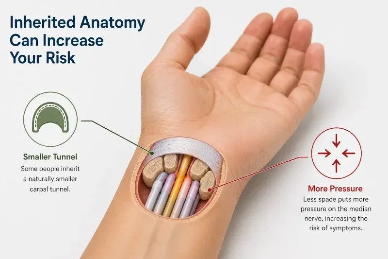 the carpal tunnel