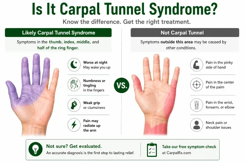 is it carpal tunnel infographic