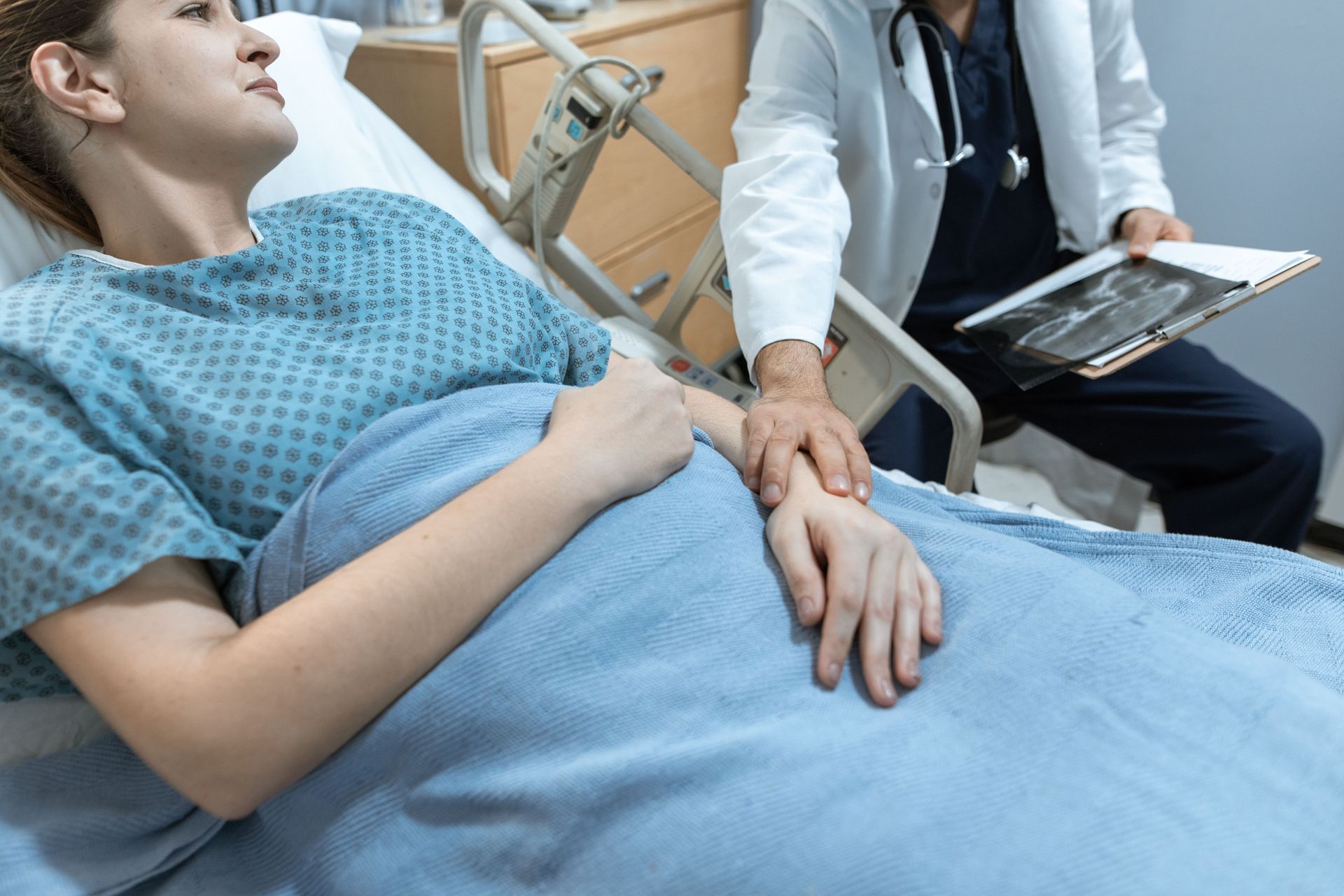 patient and doctor preoperative