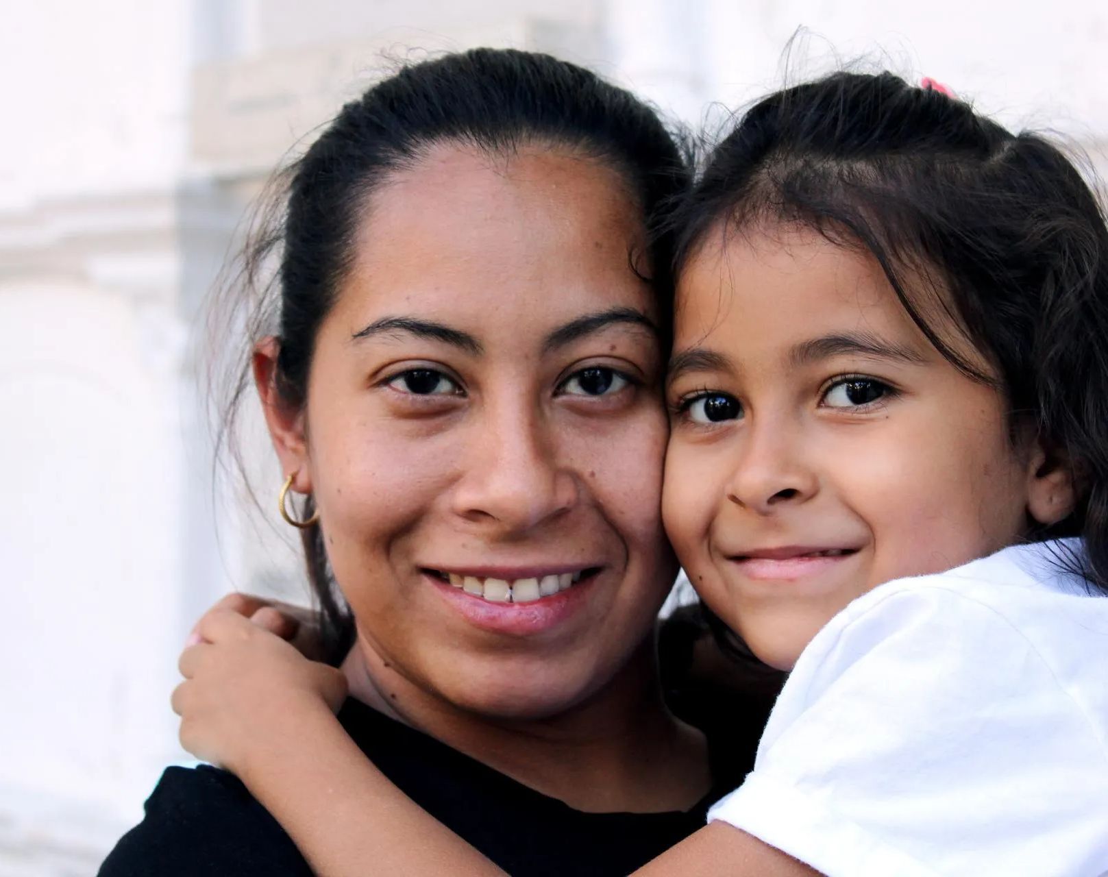 mother and daughter