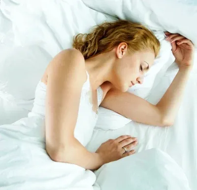 female sleeping
