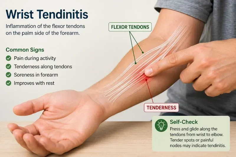 tendinitis signs