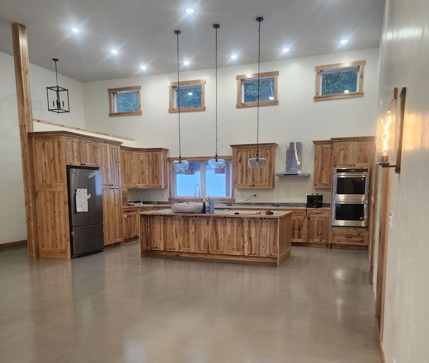 Custom Kitchen Libby, MT Red Birch