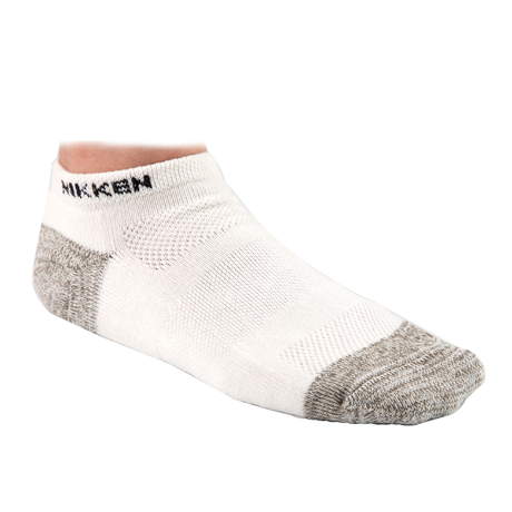 Media deportiva corta blanca Nikken