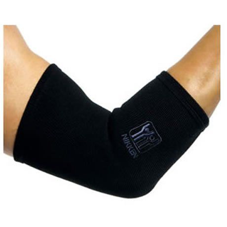 Soporte deportivo negro para codo Nikken