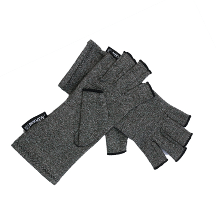Guantes deportivos grises Nikken