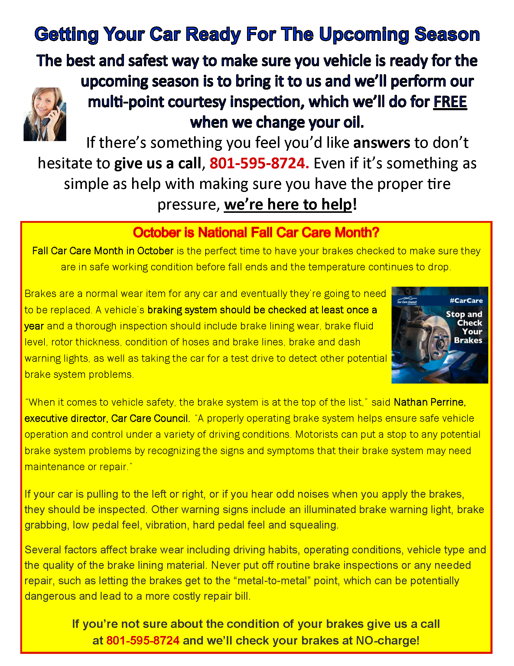 October 2025 Newsletter | Mike Palmer Automotive