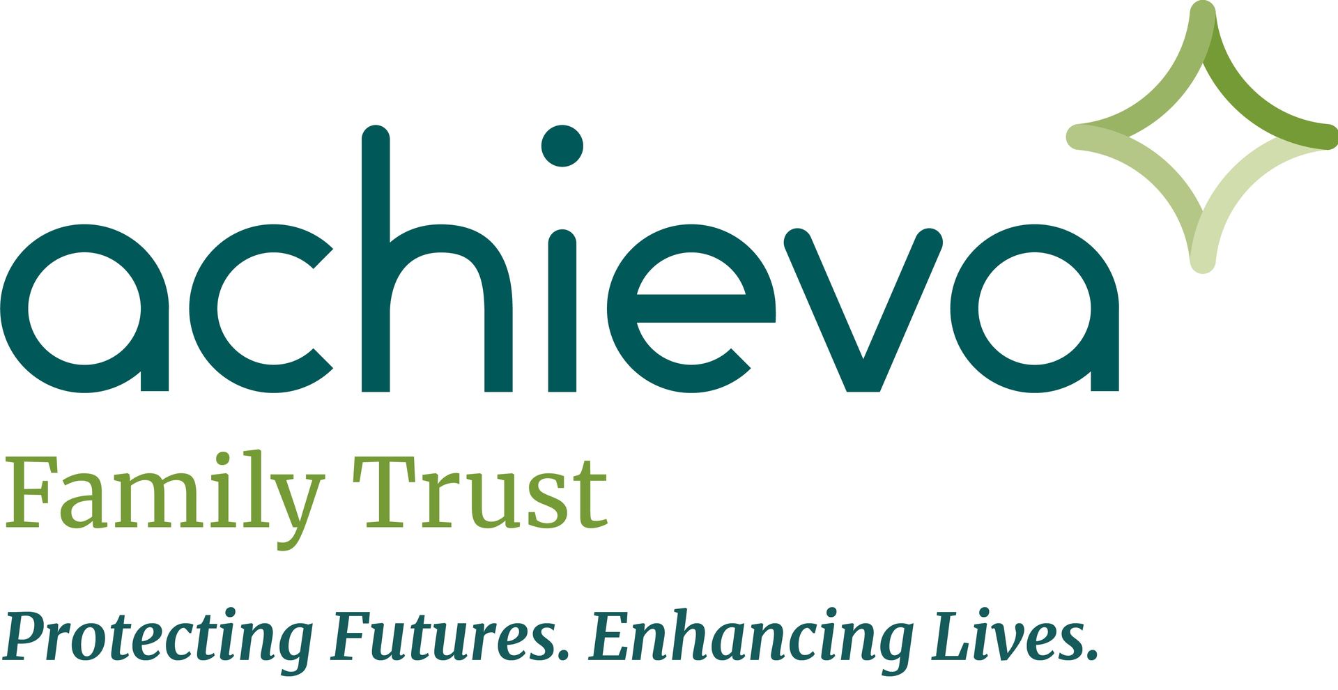 Achieva Family Trust logo, with tagline