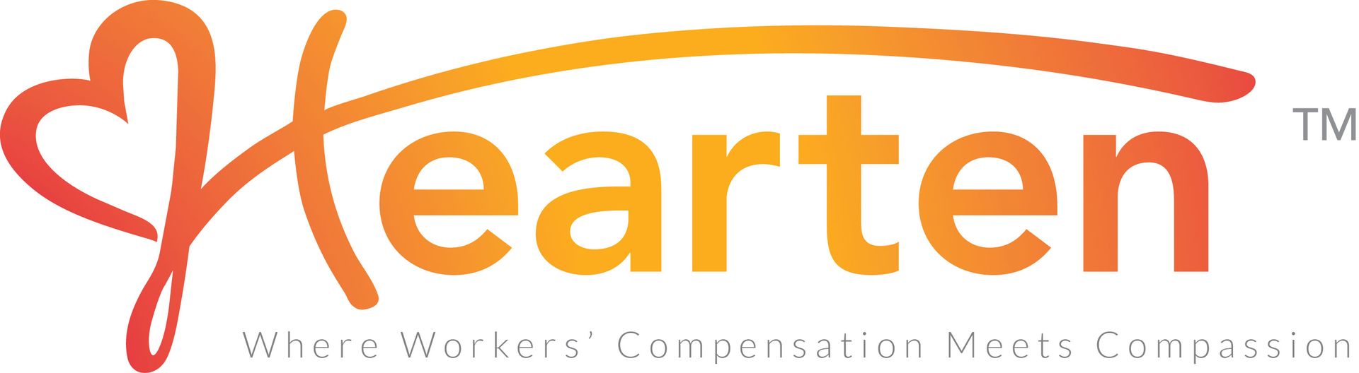 Hearten logo in orange with a stylized heart and tagline “Where Water, Compassion & Others”