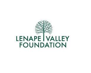 Lenape Valley Foundation logo, with green text over white background and tree