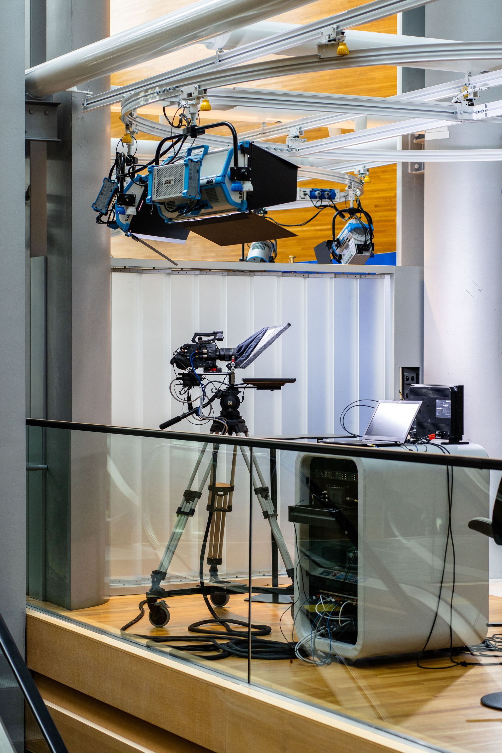 Streaming studio built by StudioBuild