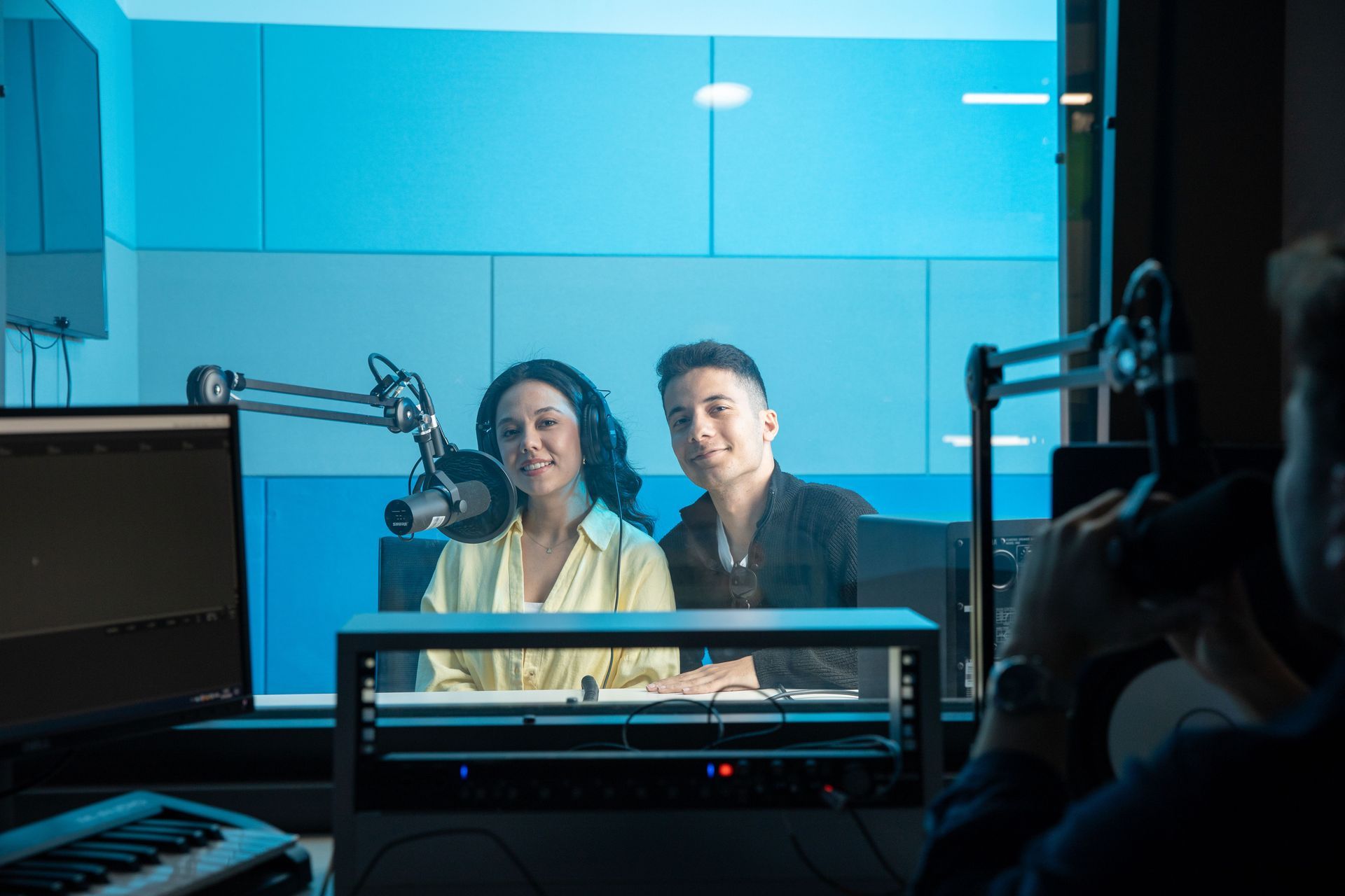 Broadcast on-air studio