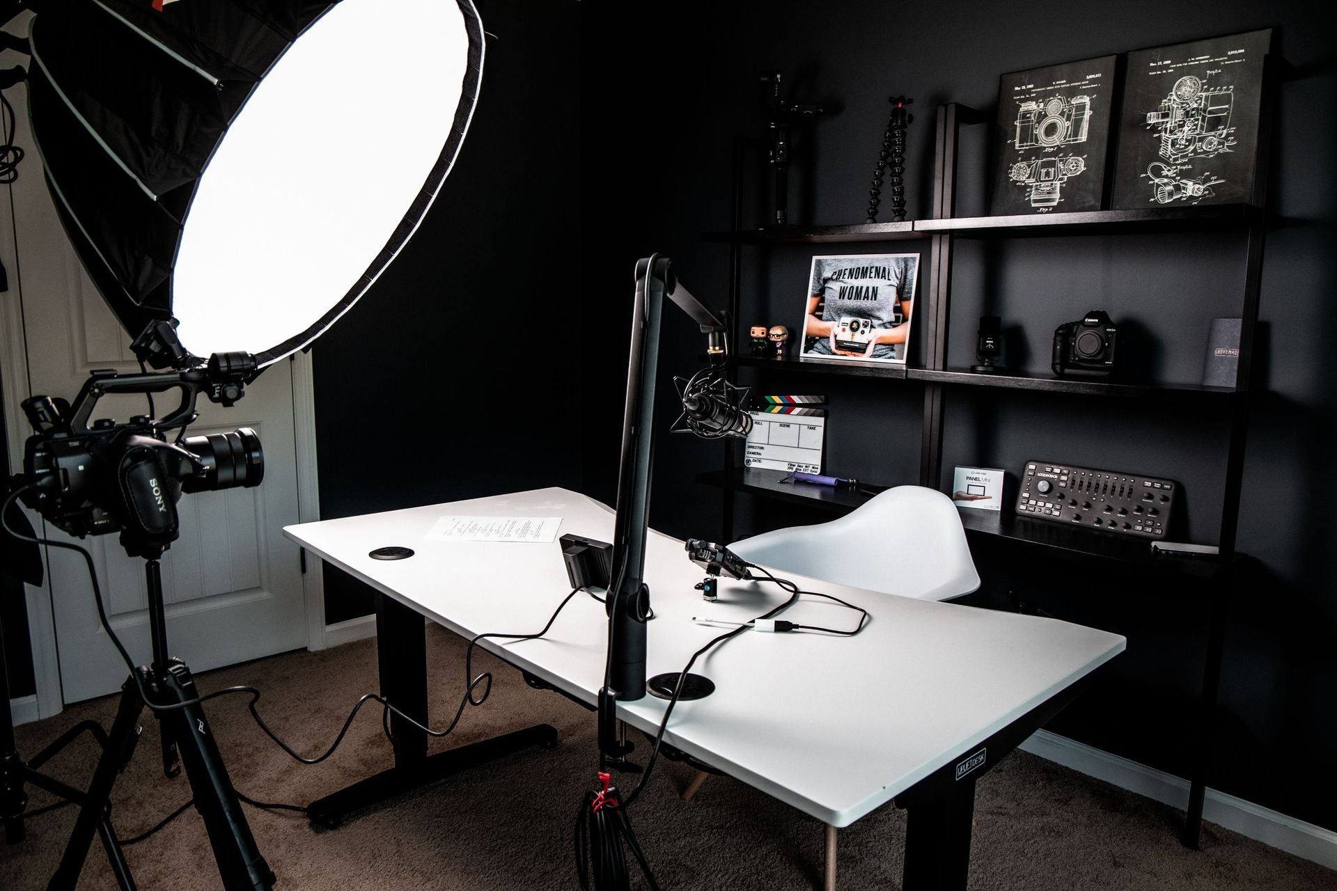 Content creation studio built by StudioBuild