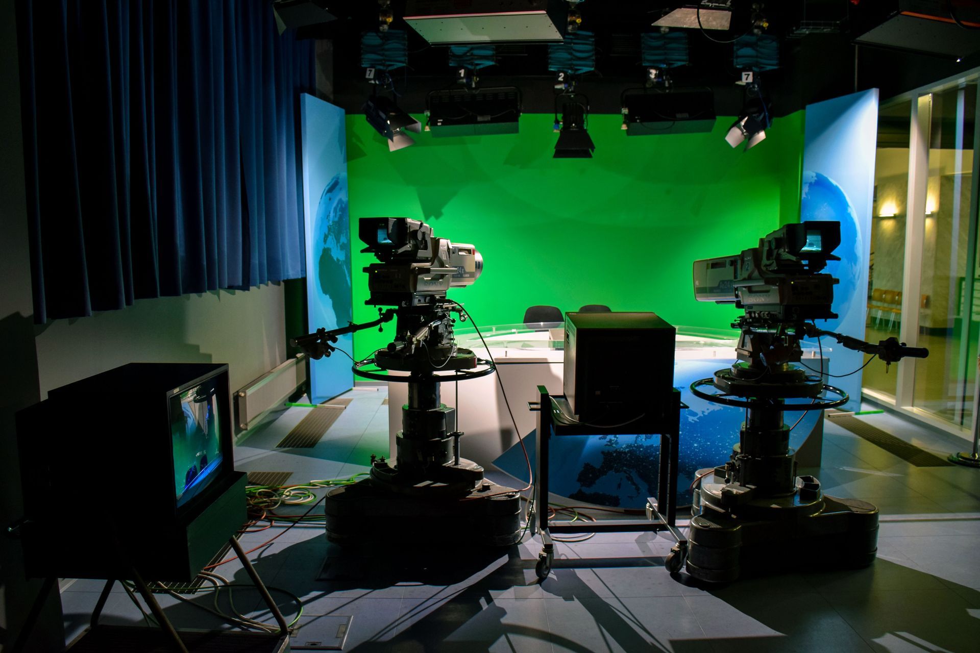 Broadcast studio built by StudioBuild