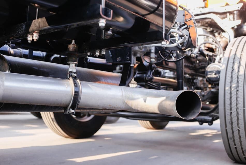 A Close Up Of The Exhaust Pipe Of A Truck — North Queensland Diesel Tune In Kirwan, QLD