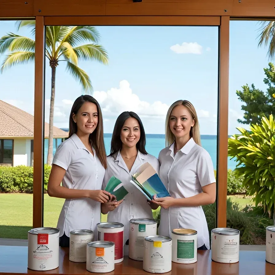 Premier Painters Hawaii recommended paint types