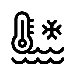 pressure washing Oahu with Cold water icon